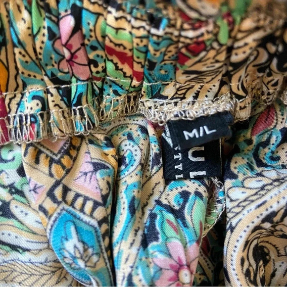 Beulah Style Flowy pants Size M/L - Picture 4 of 5